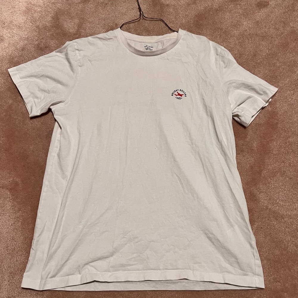 Holiday Boileau white tshirt